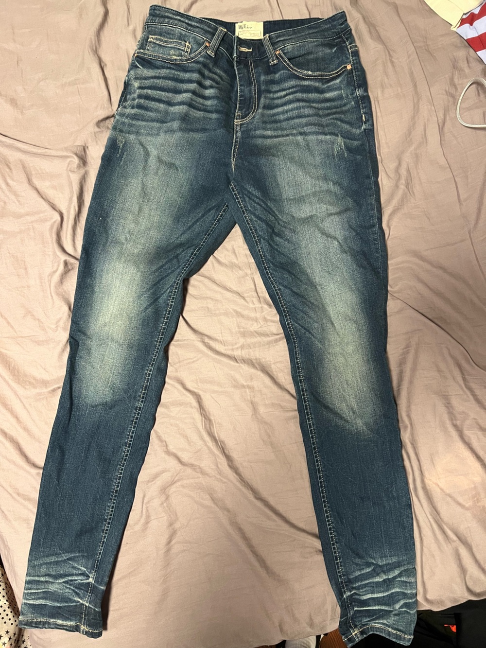 Slim Skinny Women’s Jeans in Faded Blue